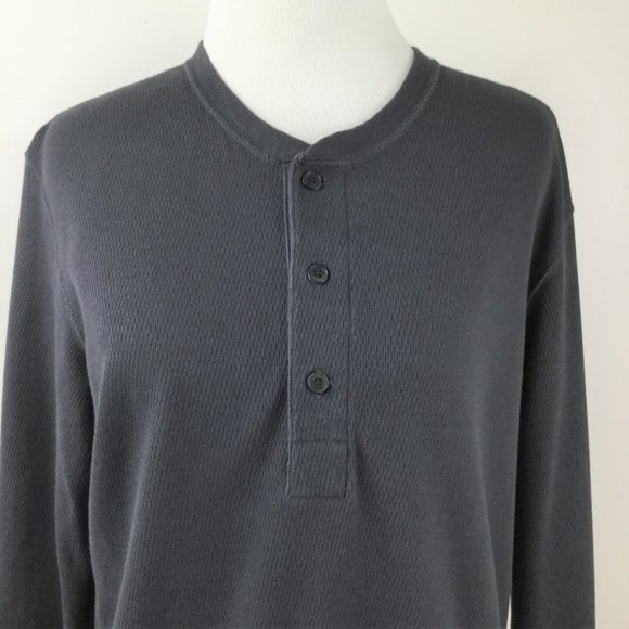 Billy Reid Charcoal Grey Jersey Shirt s - Picture 2 of 8
